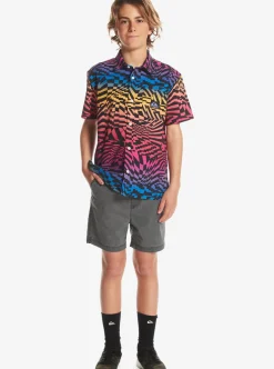 Boys Quiksilver Shorts|Boy'S 8-16 Taxer 15