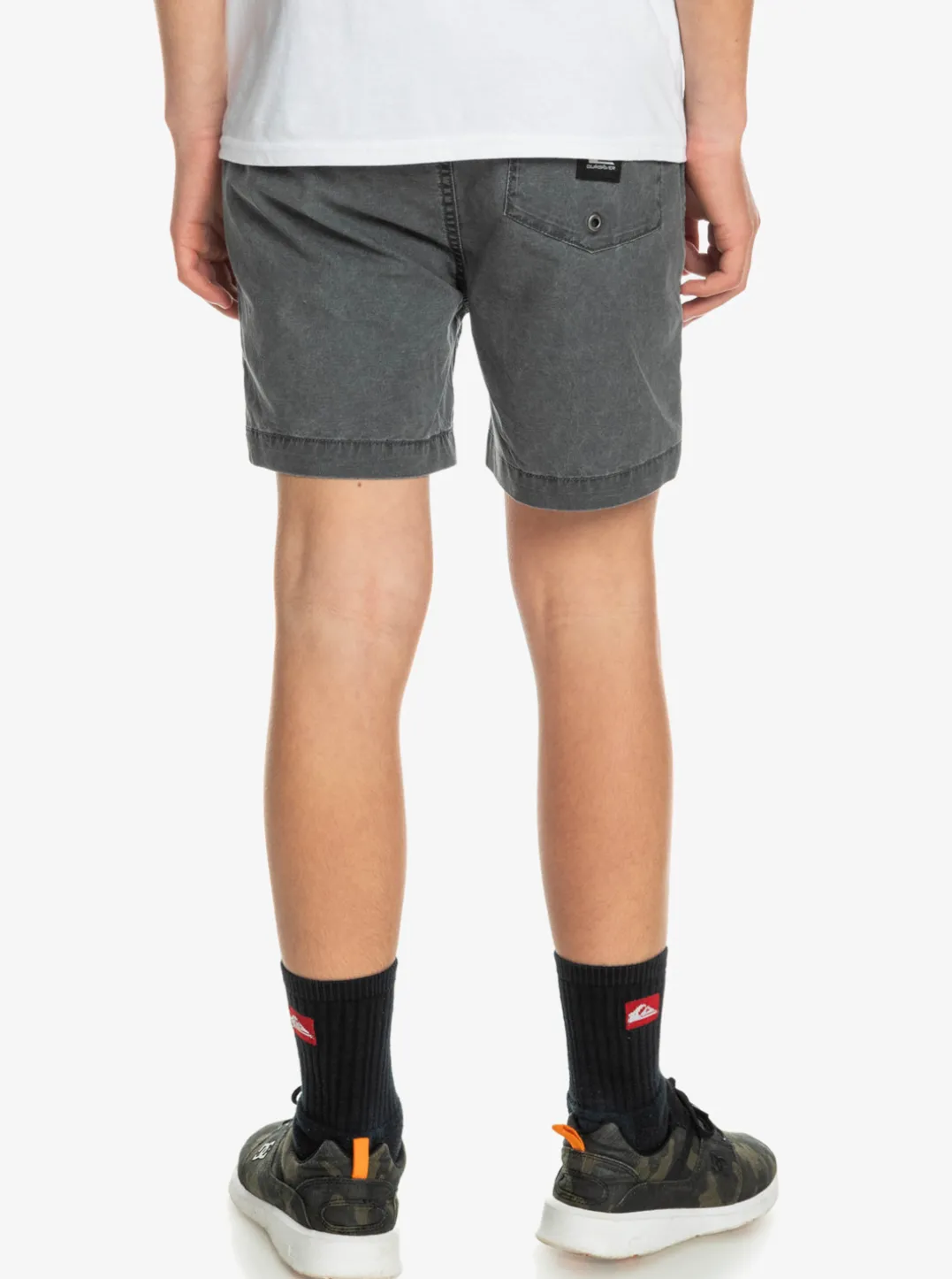 Boys Quiksilver Shorts|Boy'S 8-16 Taxer 15" Elastic Waist Shorts