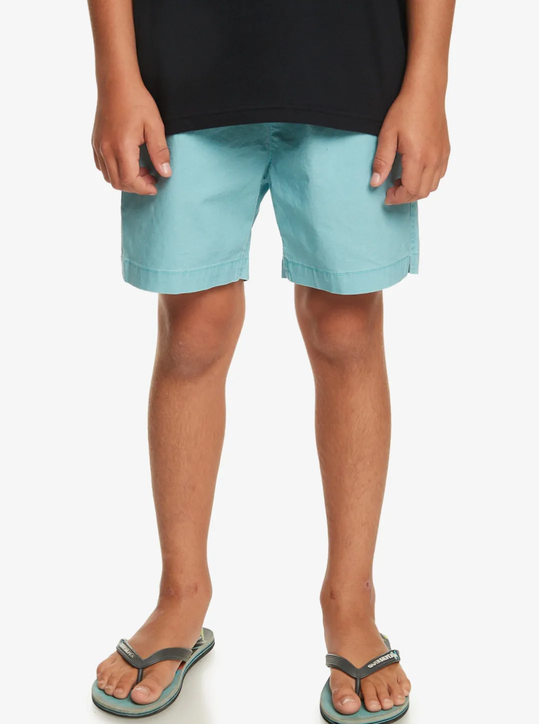 Boys Quiksilver Shorts|Boy'S 8-16 Taxer 15" Elastic Waist Shorts