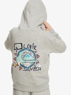 Boys Quiksilver Sweatshirts & Hoodies|Boy'S 2-7 Vintage Rising Lines Zip-Up Hoodie