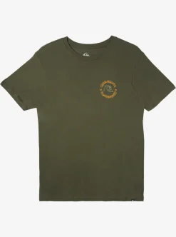 Mens Quiksilver Tees|Bubble Outline T-Shirt