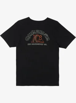 Mens Quiksilver Tees|Bubble Outline T-Shirt