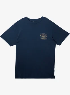 Mens Quiksilver Tees|Bubble Outline T-Shirt