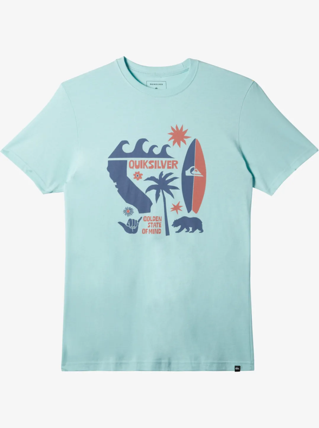 Mens Quiksilver Tees|Ca Funshine T-Shirt