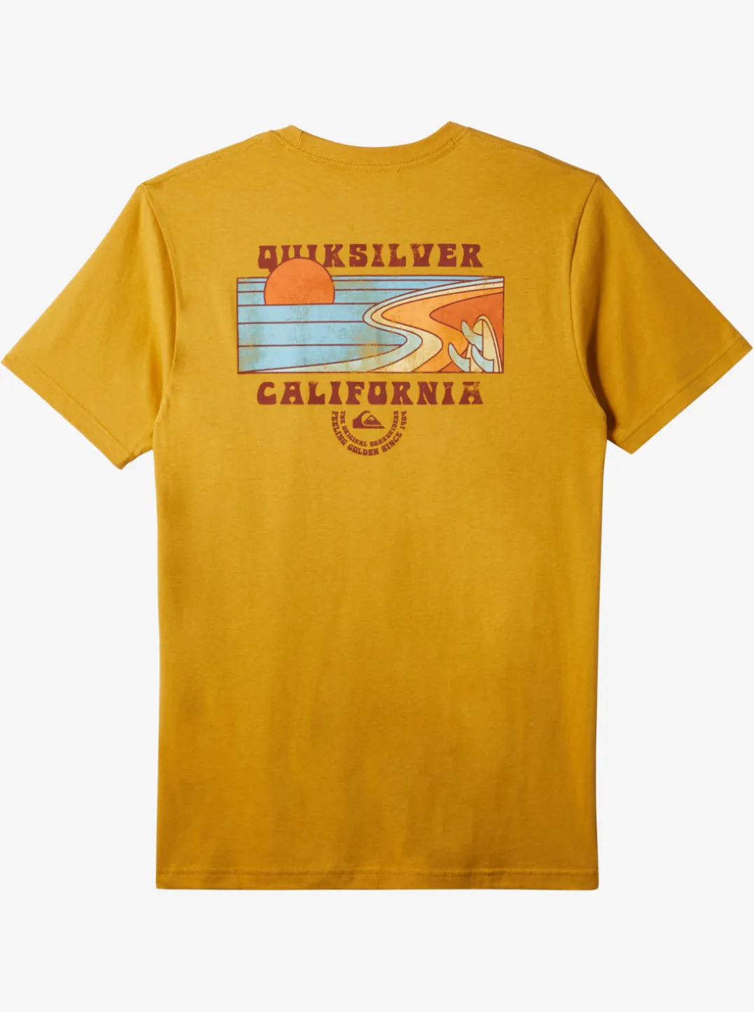 Mens Quiksilver Tees|Ca Point Breaks T-Shirt