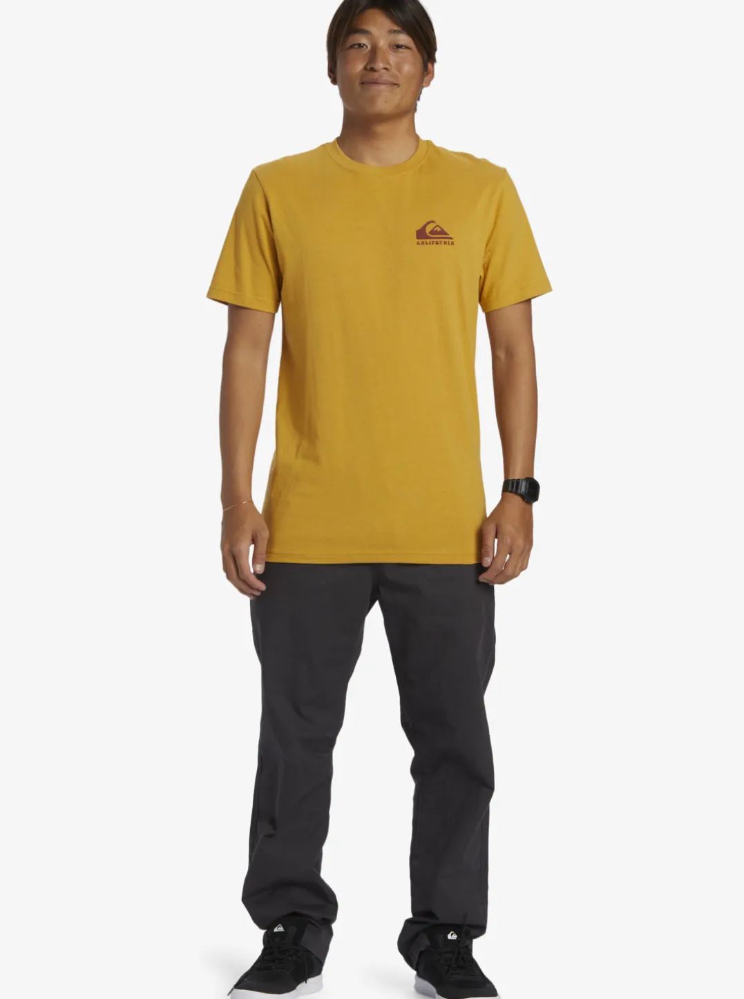 Mens Quiksilver Tees|Ca Point Breaks T-Shirt