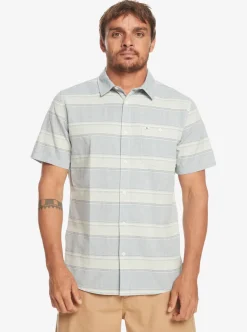 Mens Quiksilver Shirts & Polos|Cali Sunrise Short Sleeve Shirt