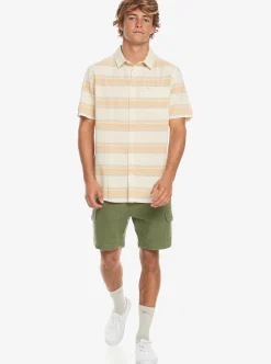 Mens Quiksilver Shirts & Polos|Cali Sunrise Short Sleeve Shirt