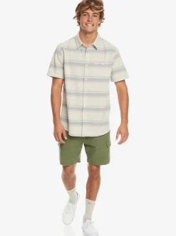 Mens Quiksilver Shirts & Polos|Cali Sunrise Short Sleeve Shirt