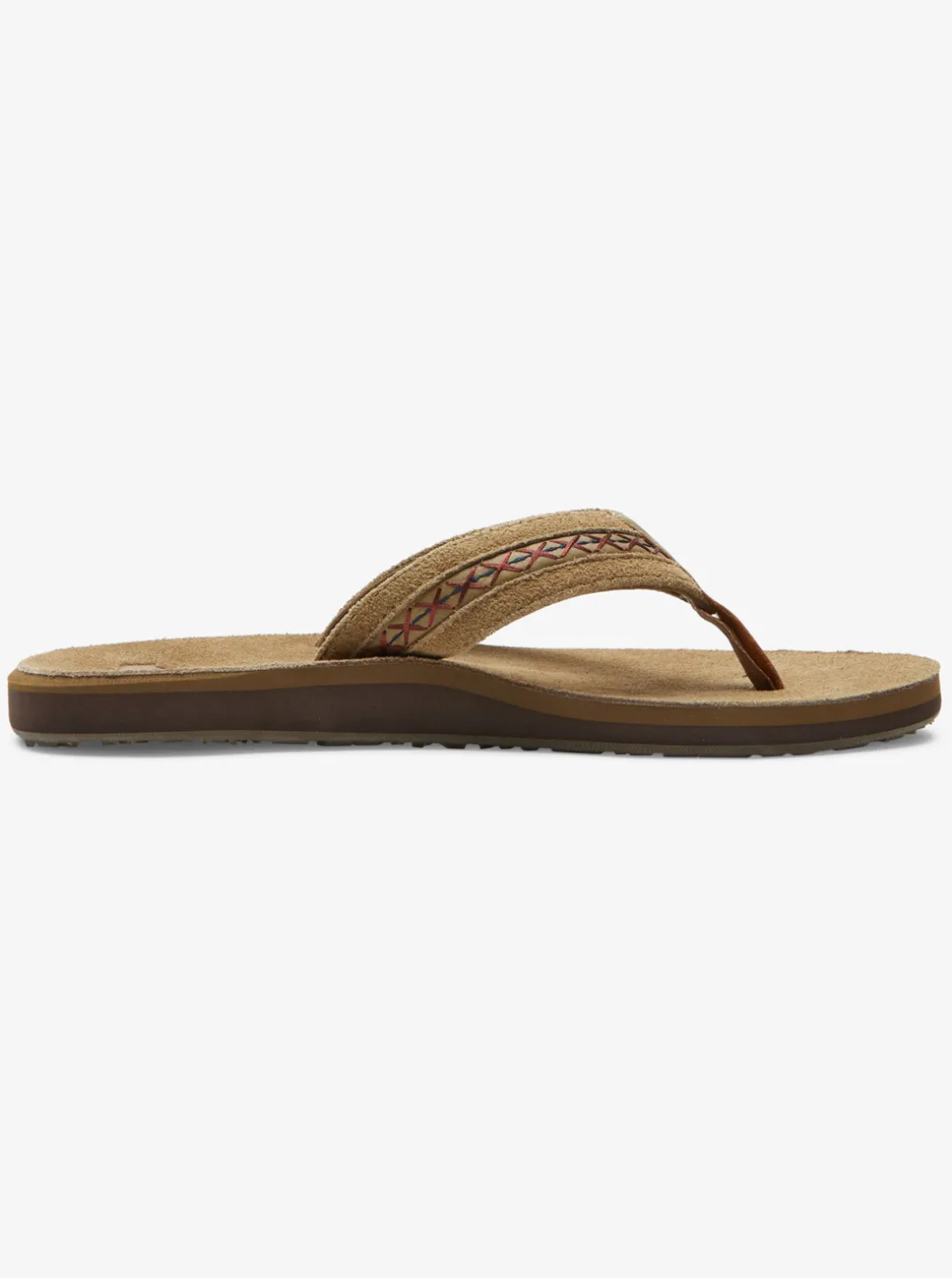 Mens Quiksilver Sandals|Carver Leather Ii Basic Sandal Strap
