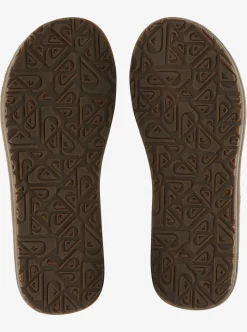 Mens Quiksilver Sandals|Carver Leather Ii Basic Sandal Strap