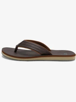 Mens Quiksilver Sandals|Carver Nubuck Sandals