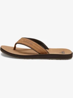 Mens Quiksilver Sandals|Carver Nubuck Sandals