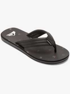 Mens Quiksilver Sandals|Carver Print Sandals