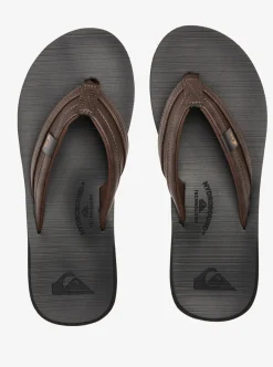 Mens Quiksilver Sandals|Carver Squish Sandals