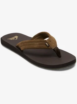 Mens Quiksilver Sandals|Carver Suede Core Sandals