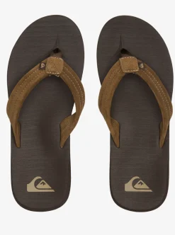 Mens Quiksilver Sandals|Carver Suede Core Sandals