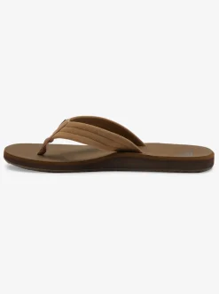 Mens Quiksilver Sandals|Carver Suede Core Sandals