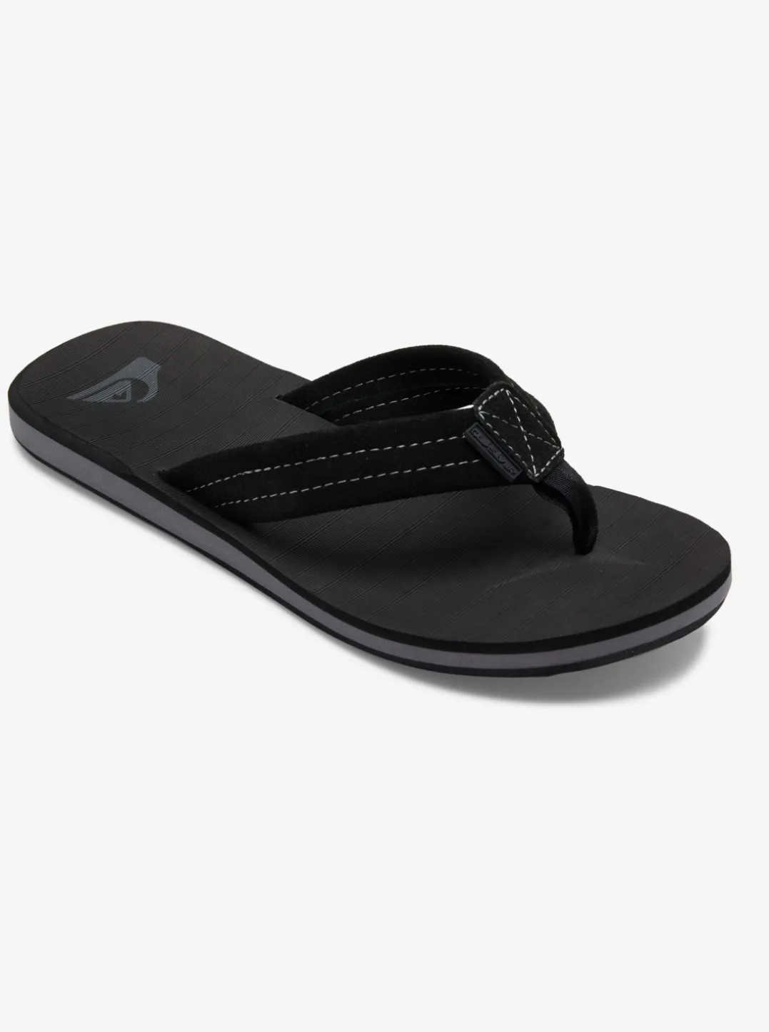 Mens Quiksilver Sandals|Carver Suede Leather Sandals