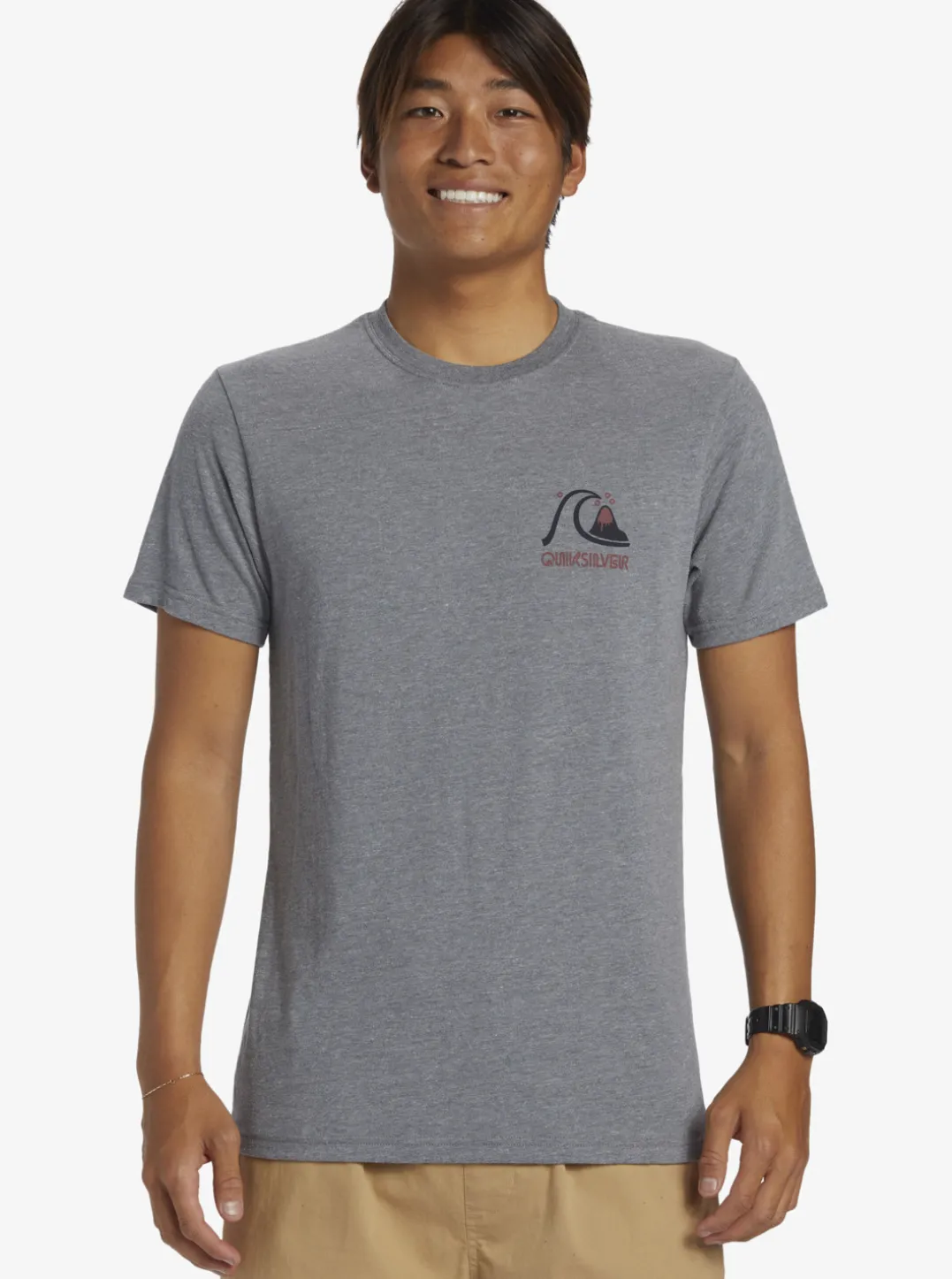 Mens Quiksilver Tees|Circle Back T-Shirt