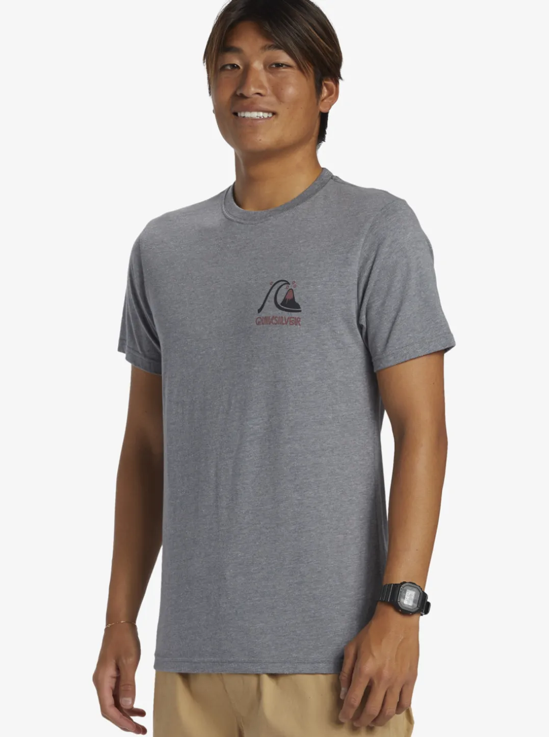 Mens Quiksilver Tees|Circle Back T-Shirt