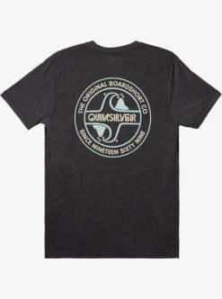 Mens Quiksilver Tees|Circle Back T-Shirt