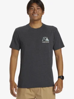 Mens Quiksilver Tees|Circle Back T-Shirt