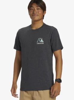 Mens Quiksilver Tees|Circle Back T-Shirt