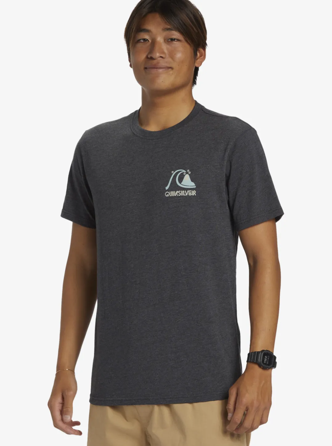 Mens Quiksilver Tees|Circle Back T-Shirt