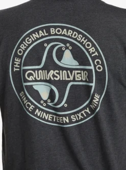 Mens Quiksilver Tees|Circle Back T-Shirt