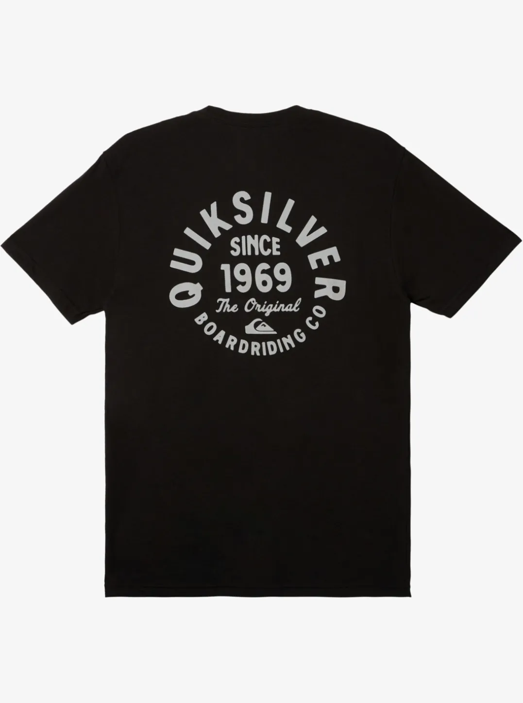 Mens Quiksilver Tees|Circled Script T-Shirt