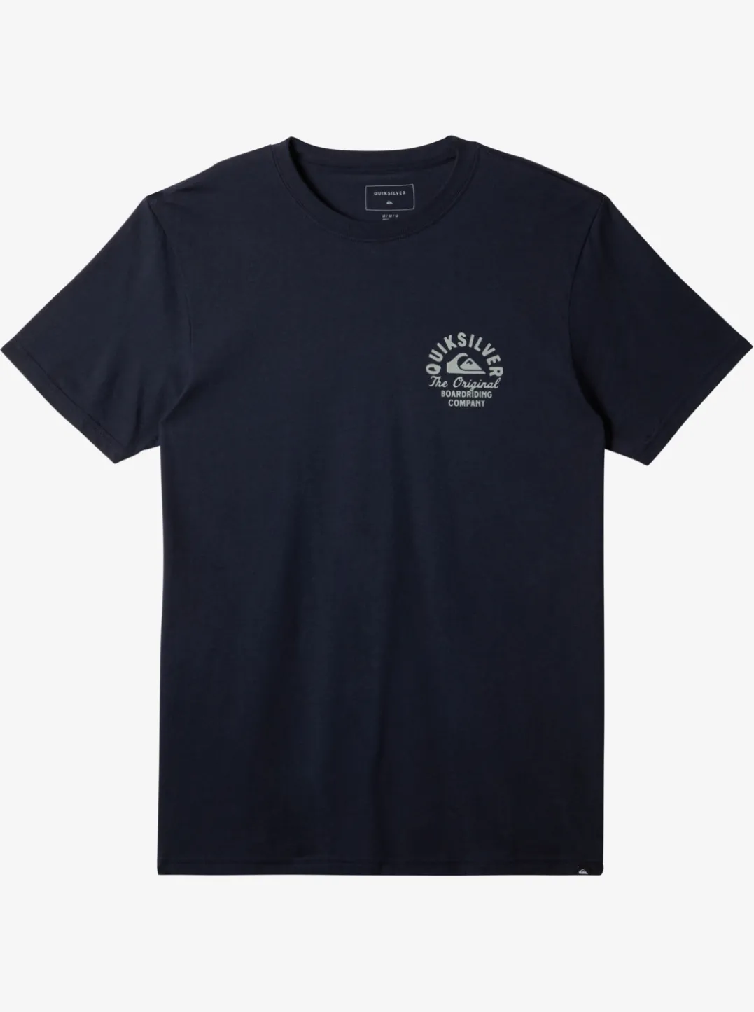 Mens Quiksilver Tees|Circled Script T-Shirt