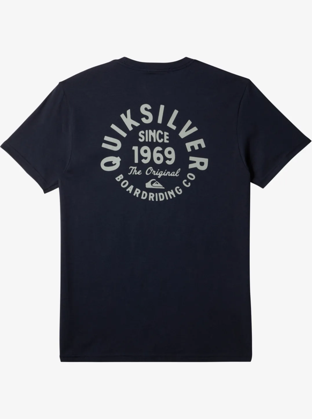 Mens Quiksilver Tees|Circled Script T-Shirt