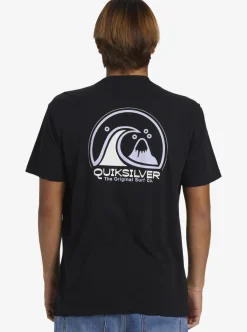 Mens Quiksilver Tees|Clean Circle T-Shirt