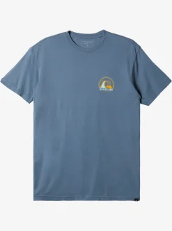 Mens Quiksilver Tees|Clean Circle T-Shirt