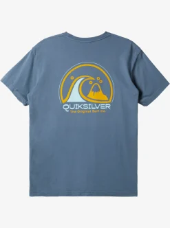 Mens Quiksilver Tees|Clean Circle T-Shirt