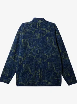 Mens Quiksilver Sweatshirts & Hoodies|Clean Coasts Zip-Up Fleece