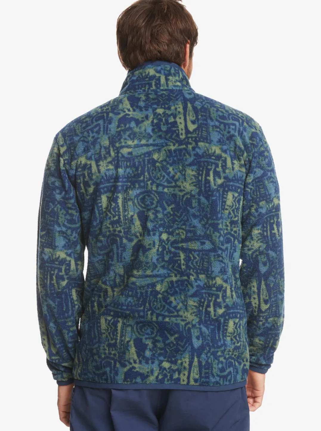 Mens Quiksilver Sweatshirts & Hoodies|Clean Coasts Zip-Up Fleece