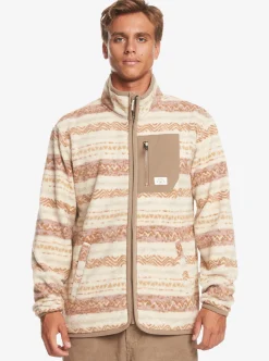 Mens Quiksilver Sweatshirts & Hoodies|Clean Coasts Zip-Up Fleece
