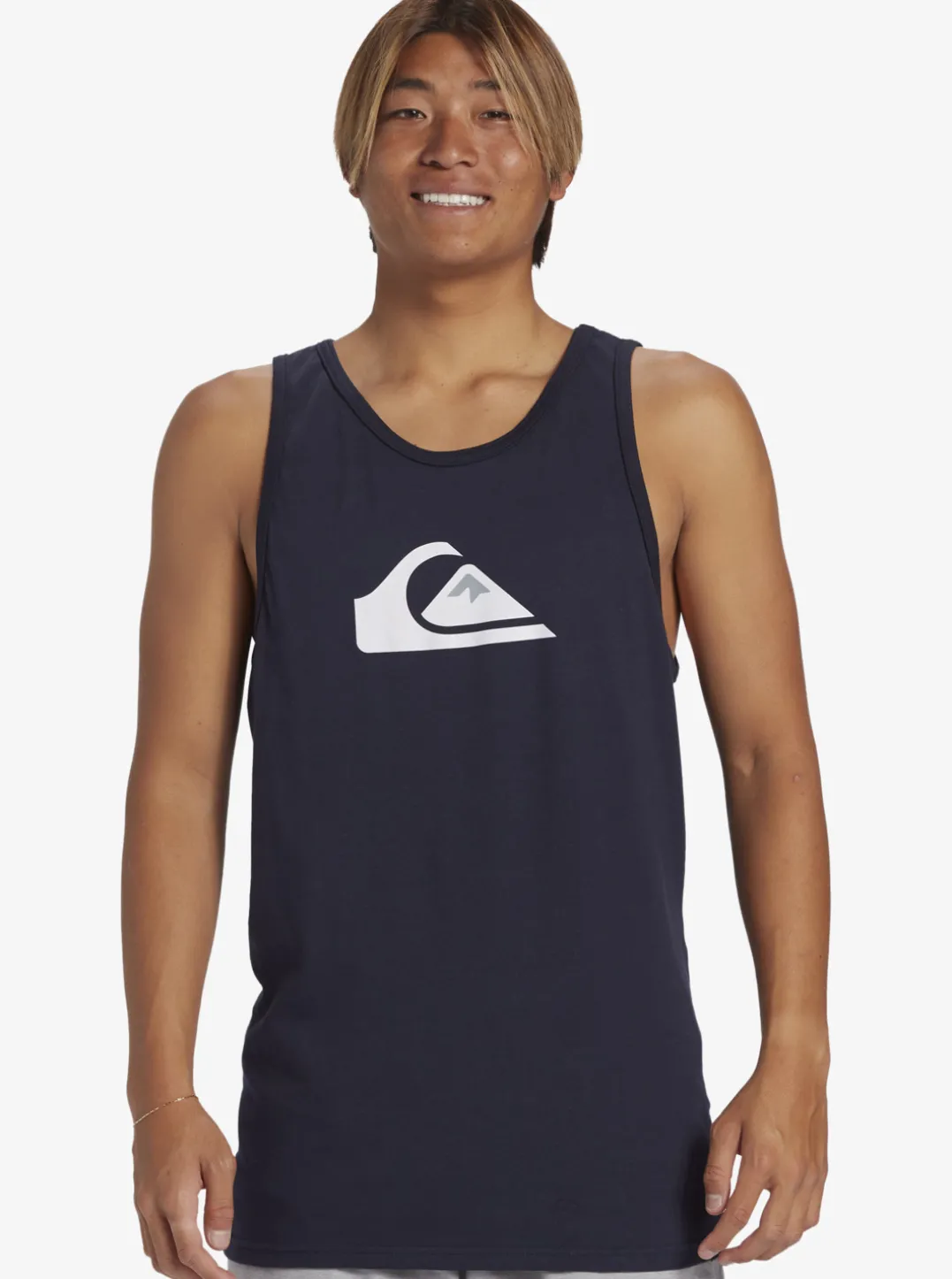 Mens Quiksilver Tees|Comp Logo Tank Top