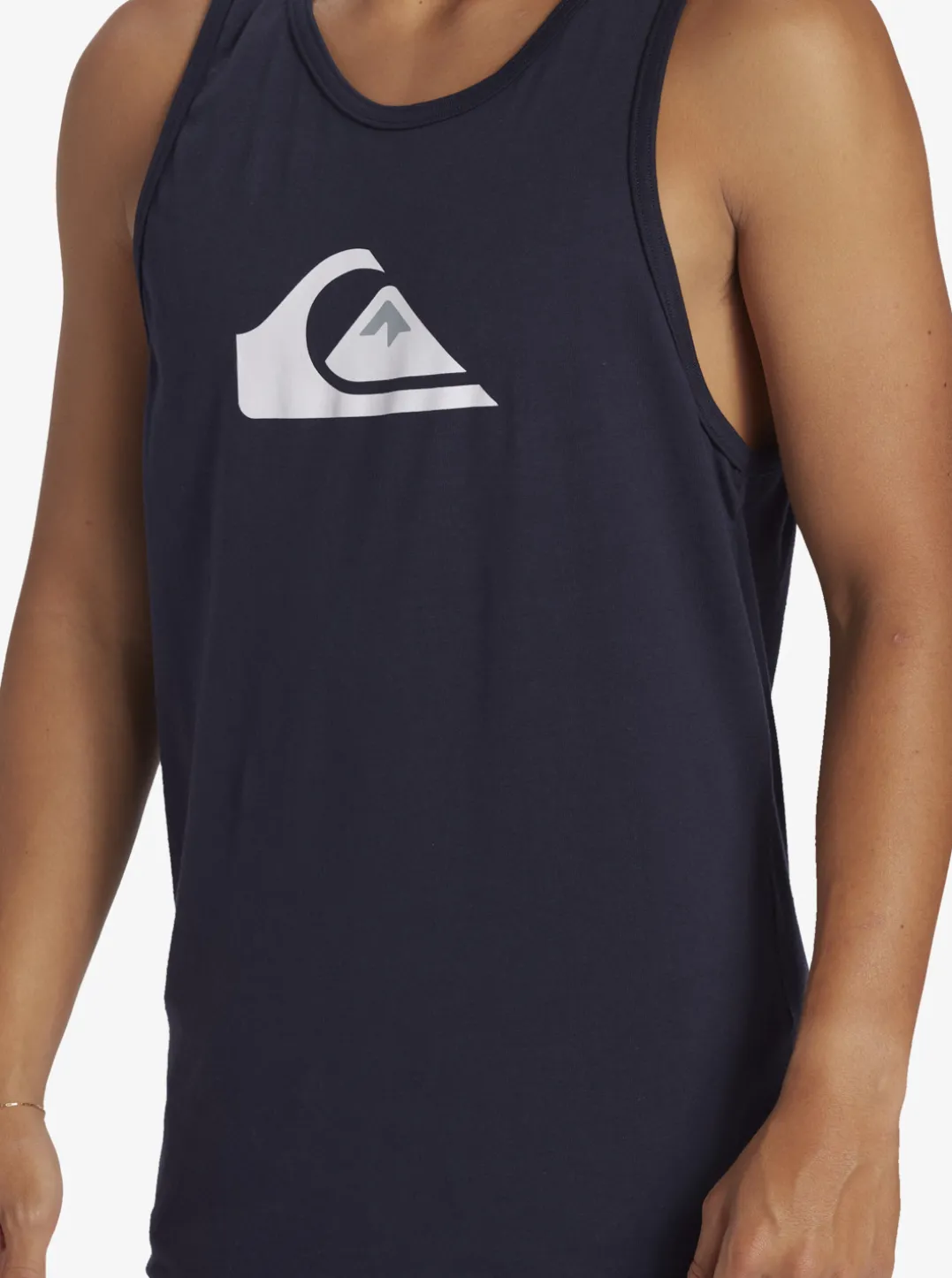 Mens Quiksilver Tees|Comp Logo Tank Top