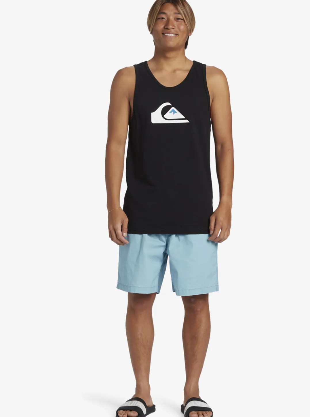 Mens Quiksilver Tees|Comp Logo Tank Top