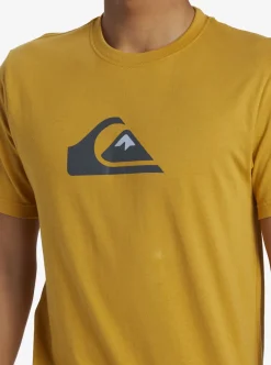 Mens Quiksilver Tees|Comp Logo T-Shirt