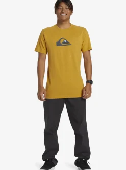 Mens Quiksilver Tees|Comp Logo T-Shirt