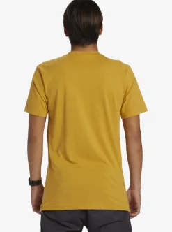 Mens Quiksilver Tees|Comp Logo T-Shirt