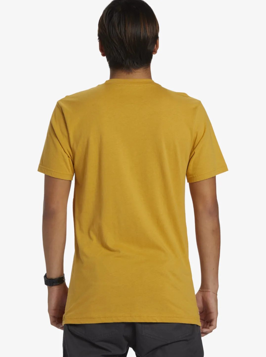 Mens Quiksilver Tees|Comp Logo T-Shirt