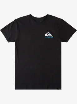 Mens Quiksilver Tees|Comp Logo T-Shirt