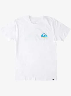 Mens Quiksilver Tees|Comp Logo T-Shirt