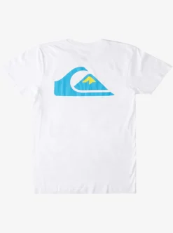 Mens Quiksilver Tees|Comp Logo T-Shirt