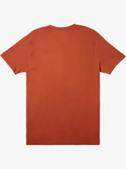 Mens Quiksilver Tees|Comp Logo T-Shirt
